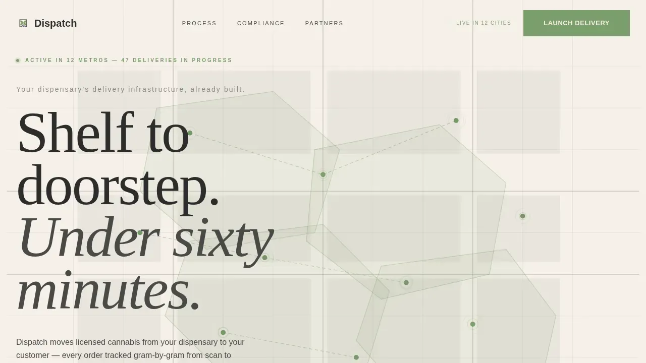 Cannabis Industry Privacy Policy Website Template