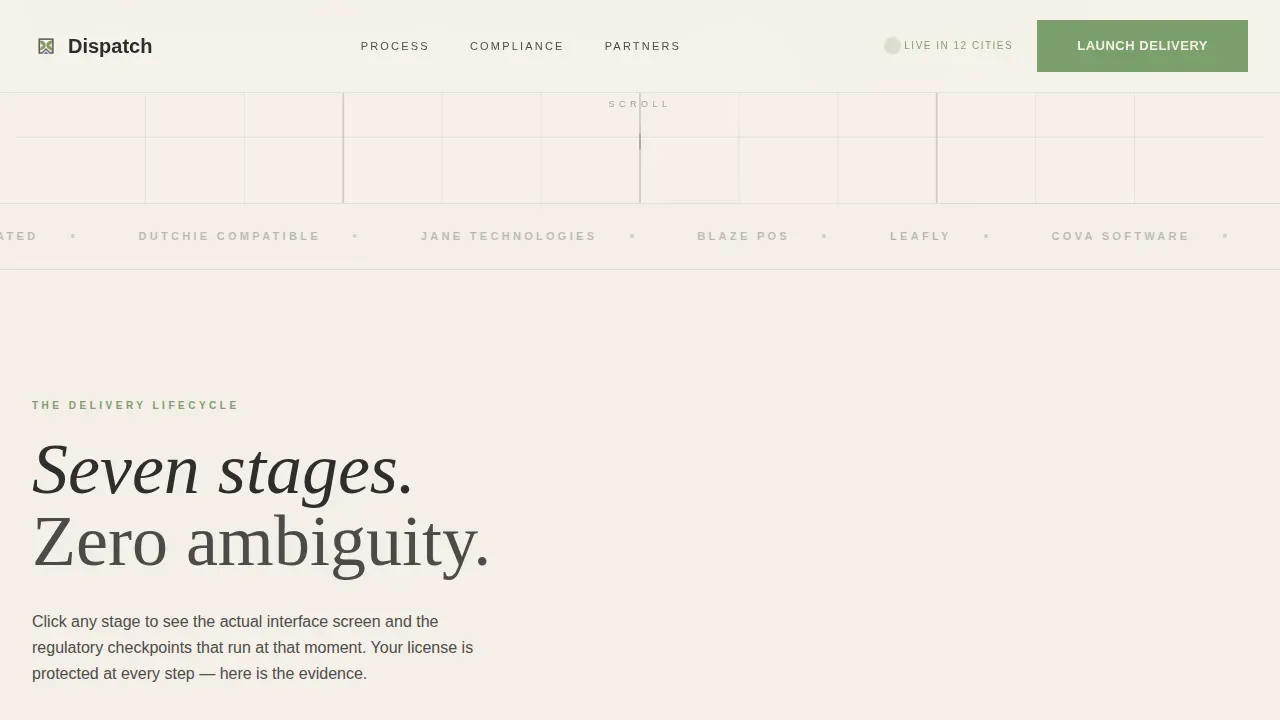 Cannabis Industry Privacy Policy Website Template