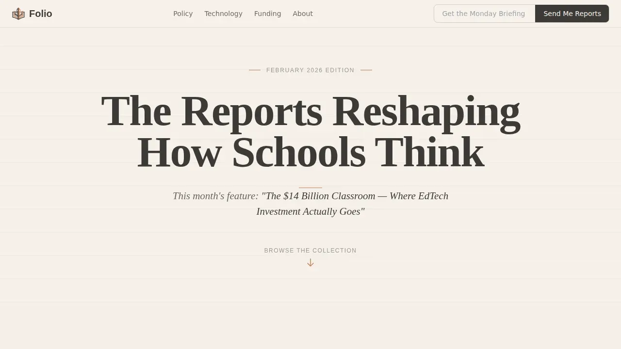 Education Blog & Media Privacy Policy Website Template