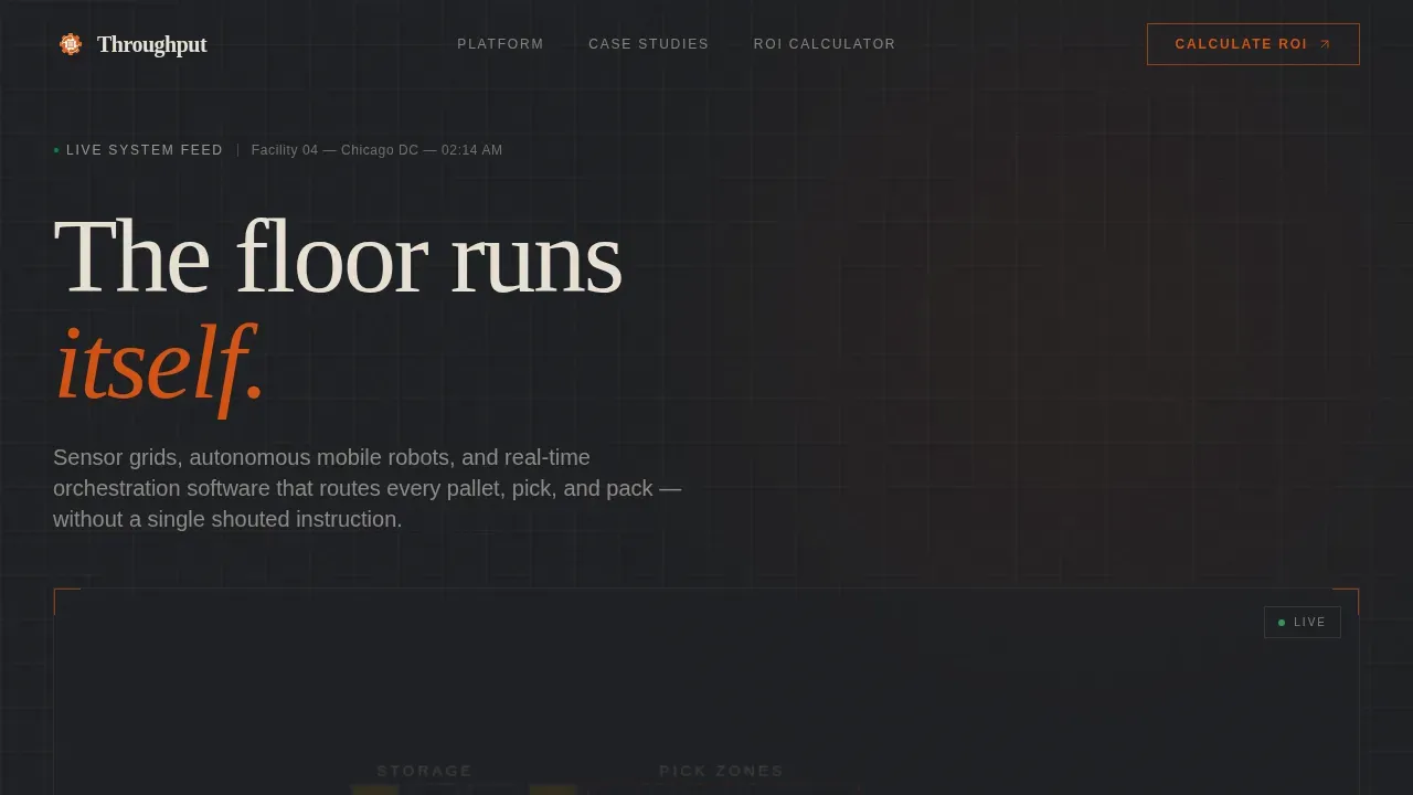 Robotics & Automation Cost Calculator Website Template