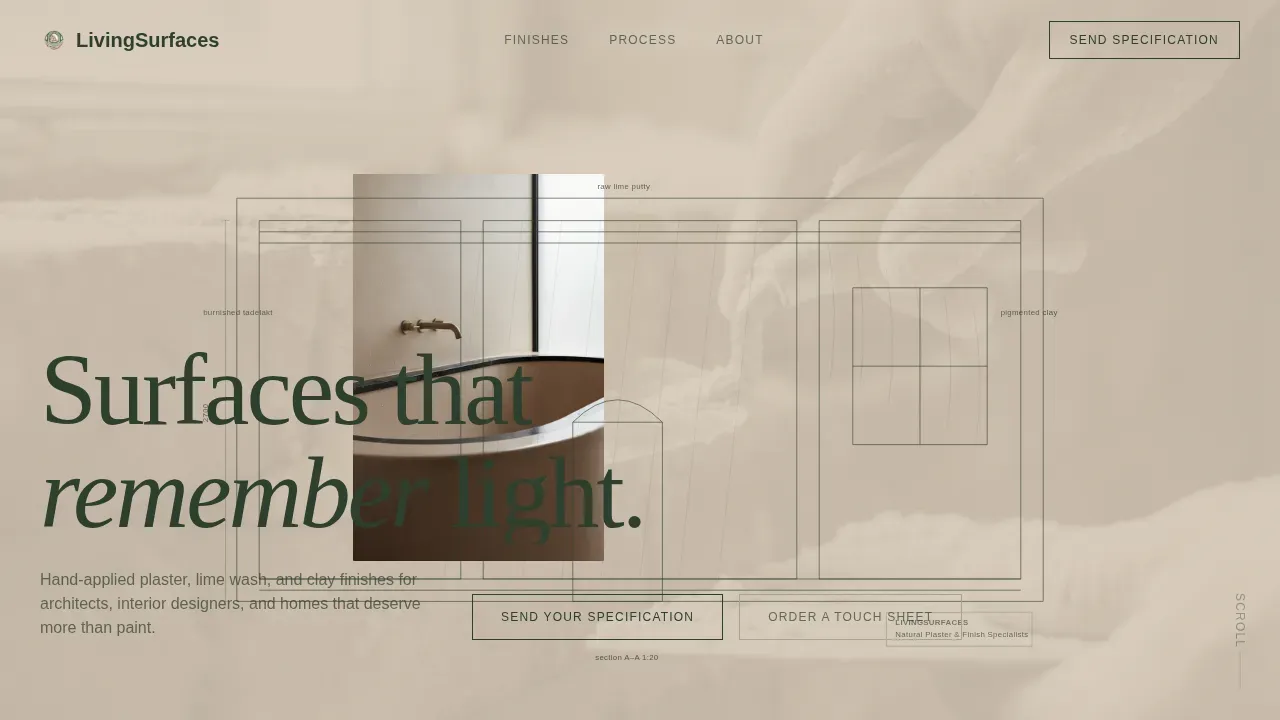 Drywall & Plastering Professional Website Template