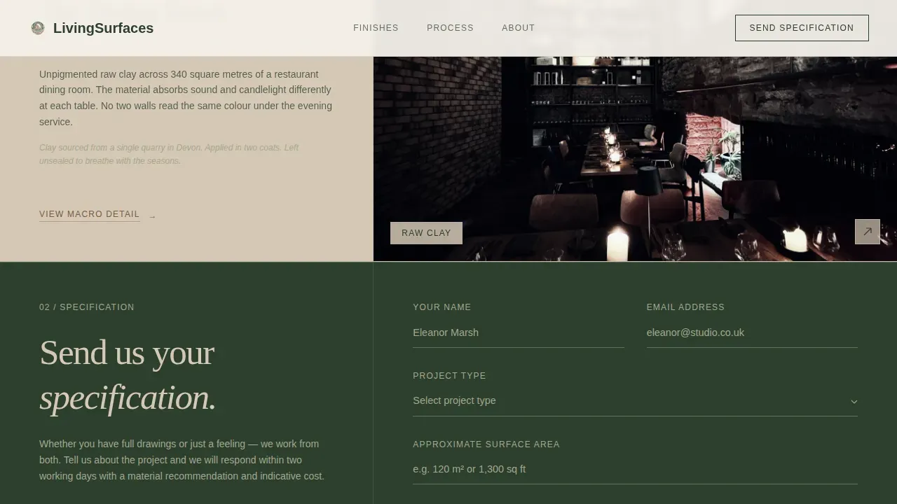 Drywall & Plastering Professional Website Template