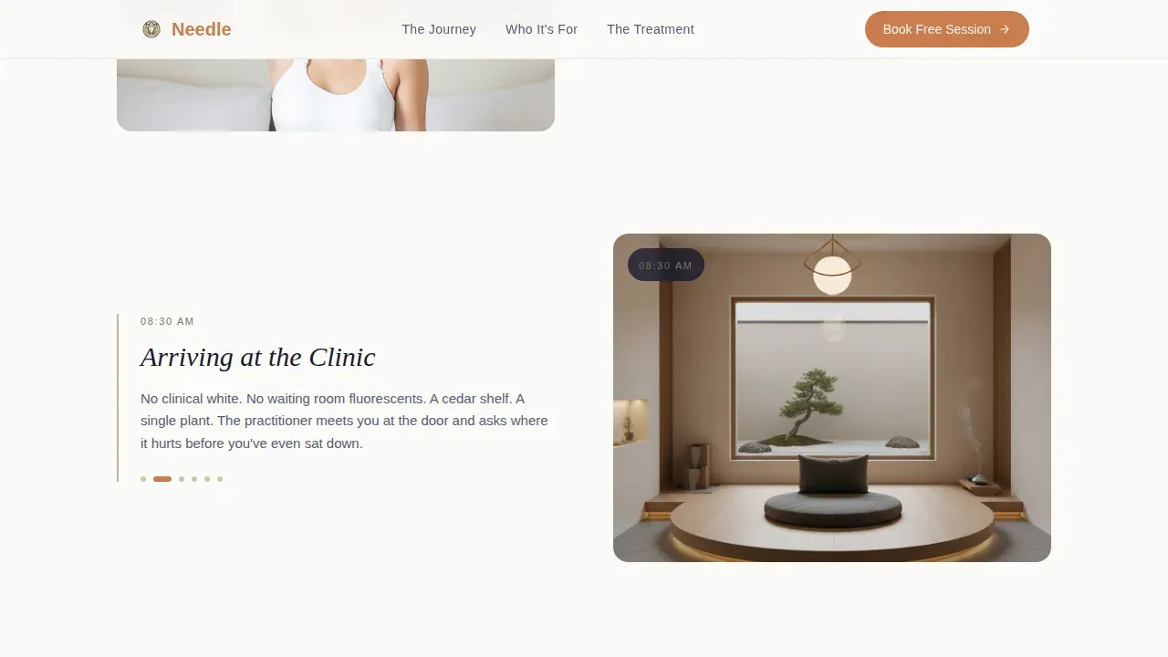 Chiropractor & Physical Therapy Booking Website Template