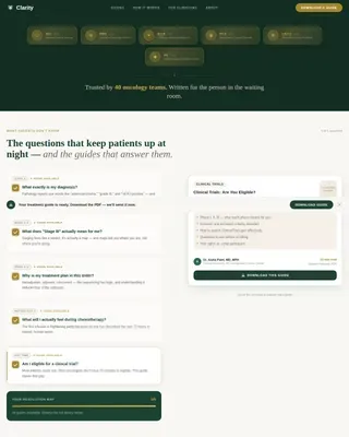 Oncology Medicine Reviews Website Template