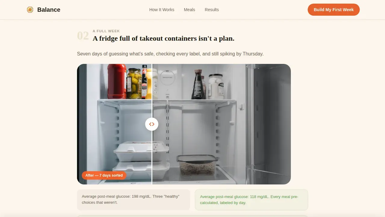 Specialized Diabetes Nutrition | Free Website Template | Rocket