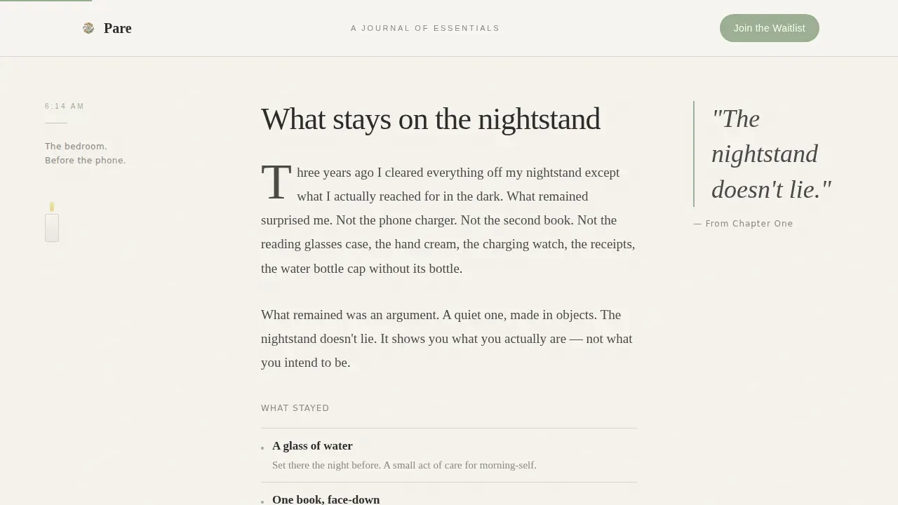 Personal Blog Pre-Launch Website Template