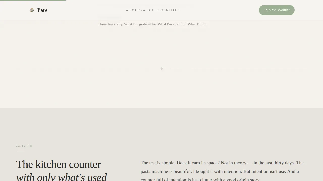 Personal Blog Pre-Launch Website Template