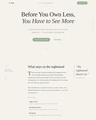 Personal Blog Pre-Launch Website Template