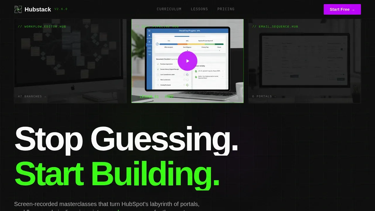 Expert HubSpot Training | Free Website Template | Rocket
