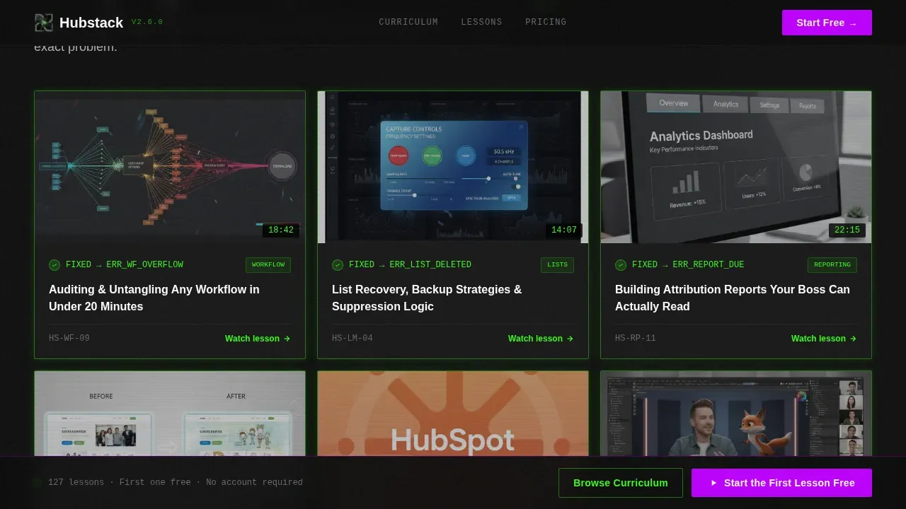 Expert HubSpot Training | Free Website Template | Rocket