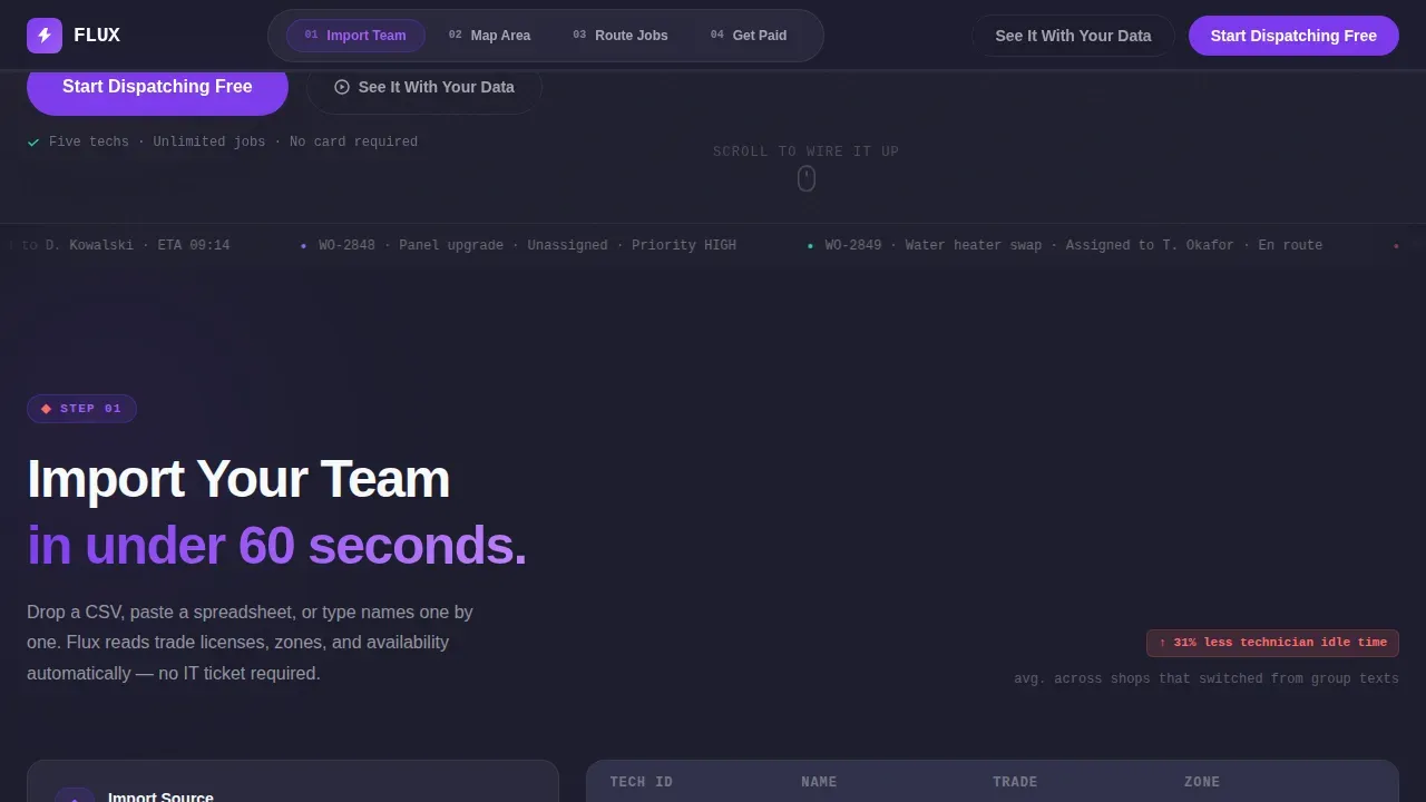 Vocational & Trade School Professional Website Template