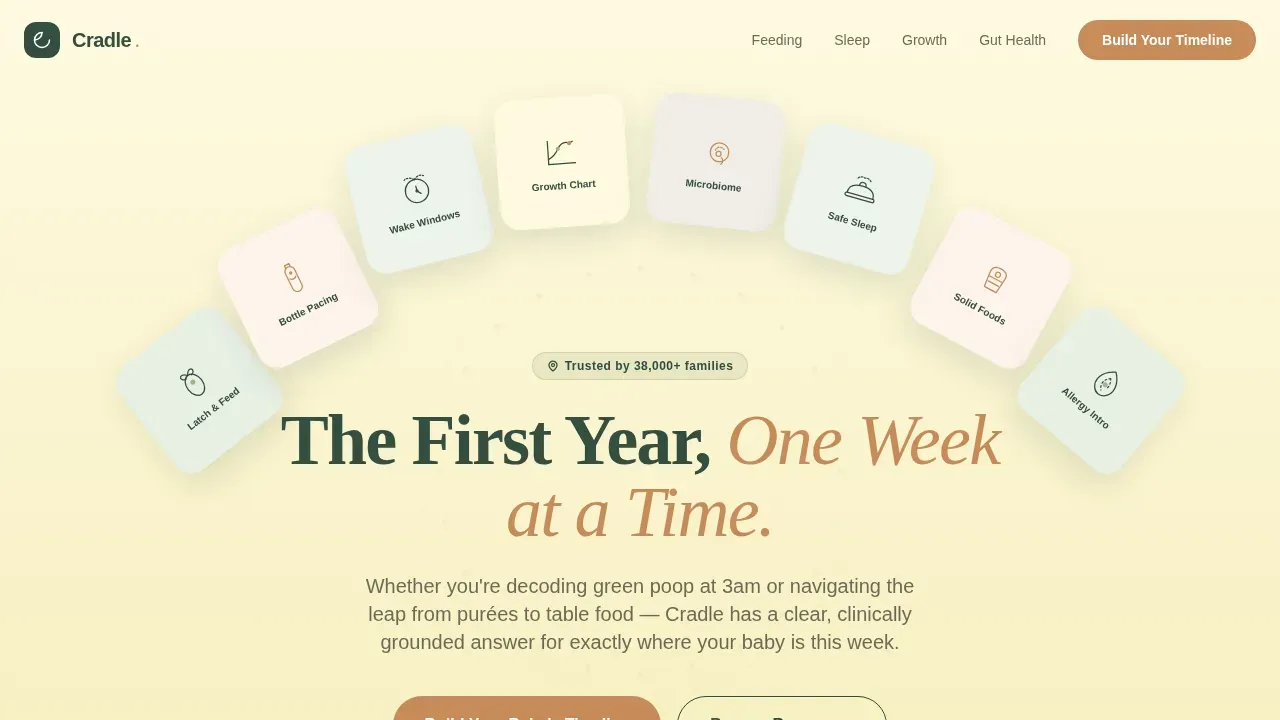 Infant (0-1) Products & Professional Website Template