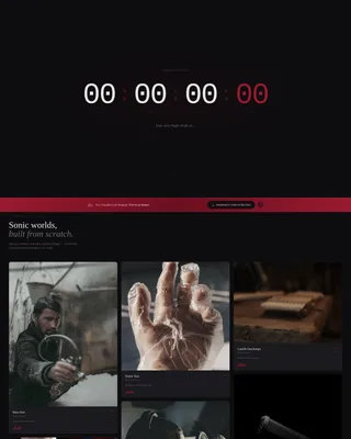 Content Creator Professional Website Template