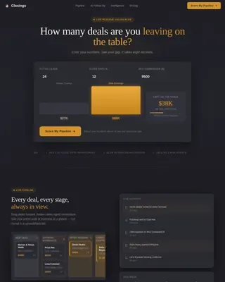 PropTech & Real Estate Software Cost Calculator Website Template