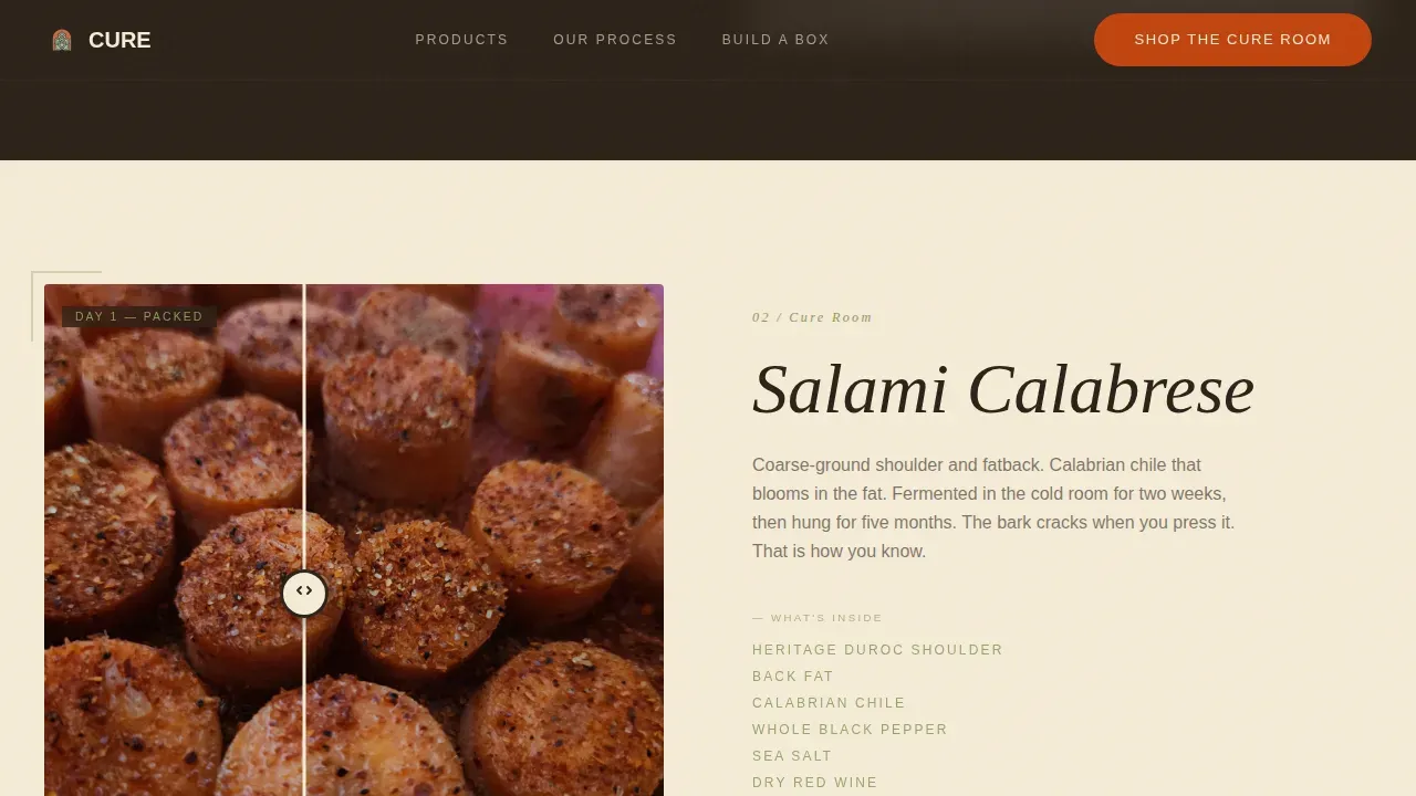 Meat & Seafood Professional Website Template