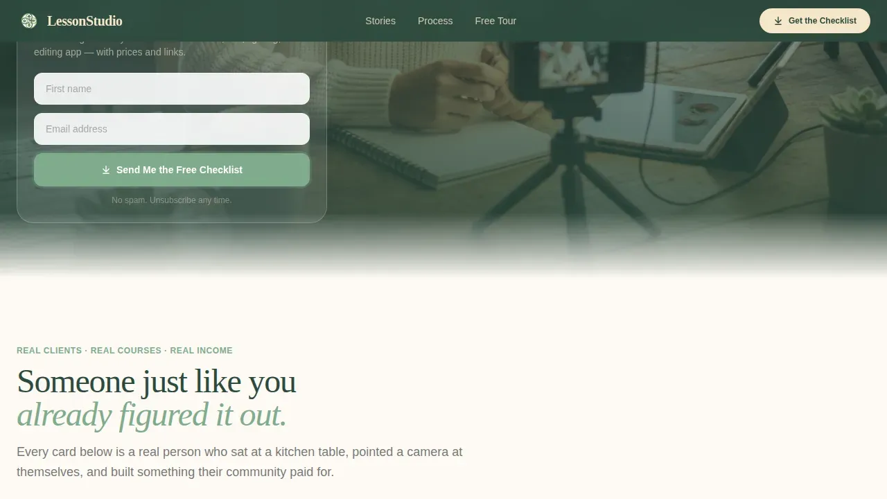 Online Course Platform Blog Website Template