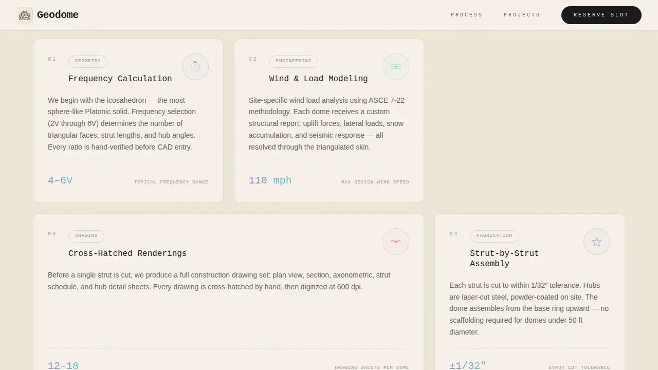 Tiny & Alternative Architecture Pre-Launch Website Template