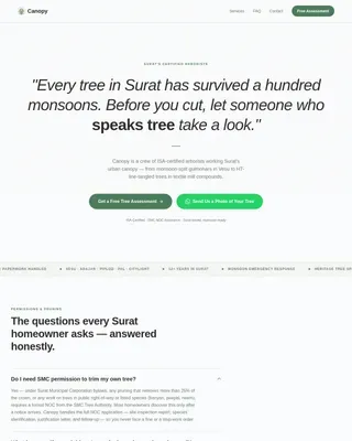 Surat Local Professional Website Template