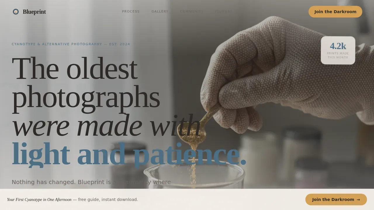 Hobby & Passion Content Specialist Blog Website Template