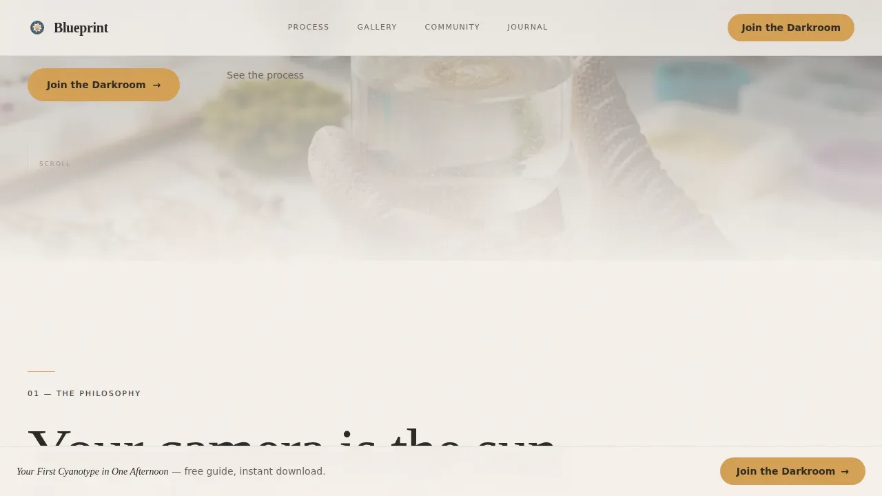 Hobby & Passion Content Specialist Blog Website Template