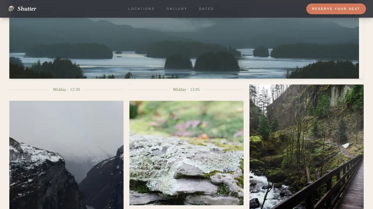 Norway Travel Booking Website Template