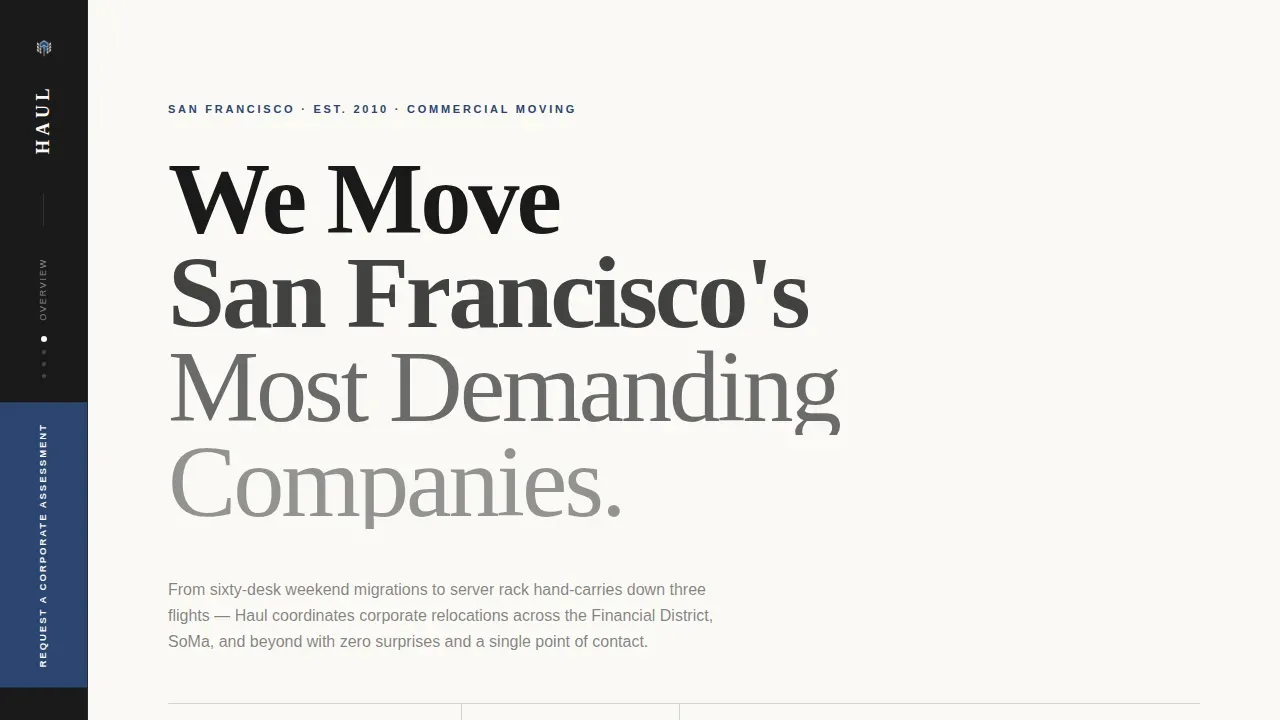 Reliable Relocation Services | Free Website Template | Rocket