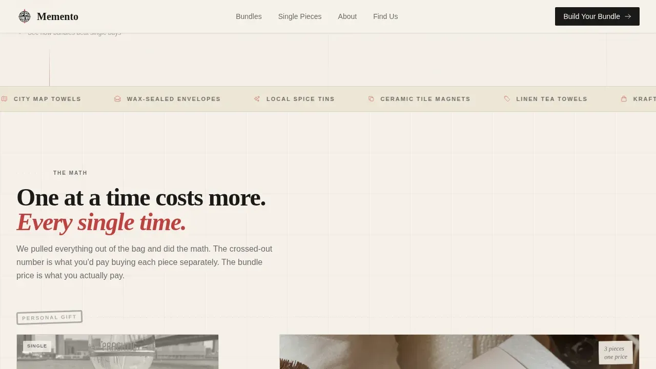 Gift & Specialty Store Comparison Website Template