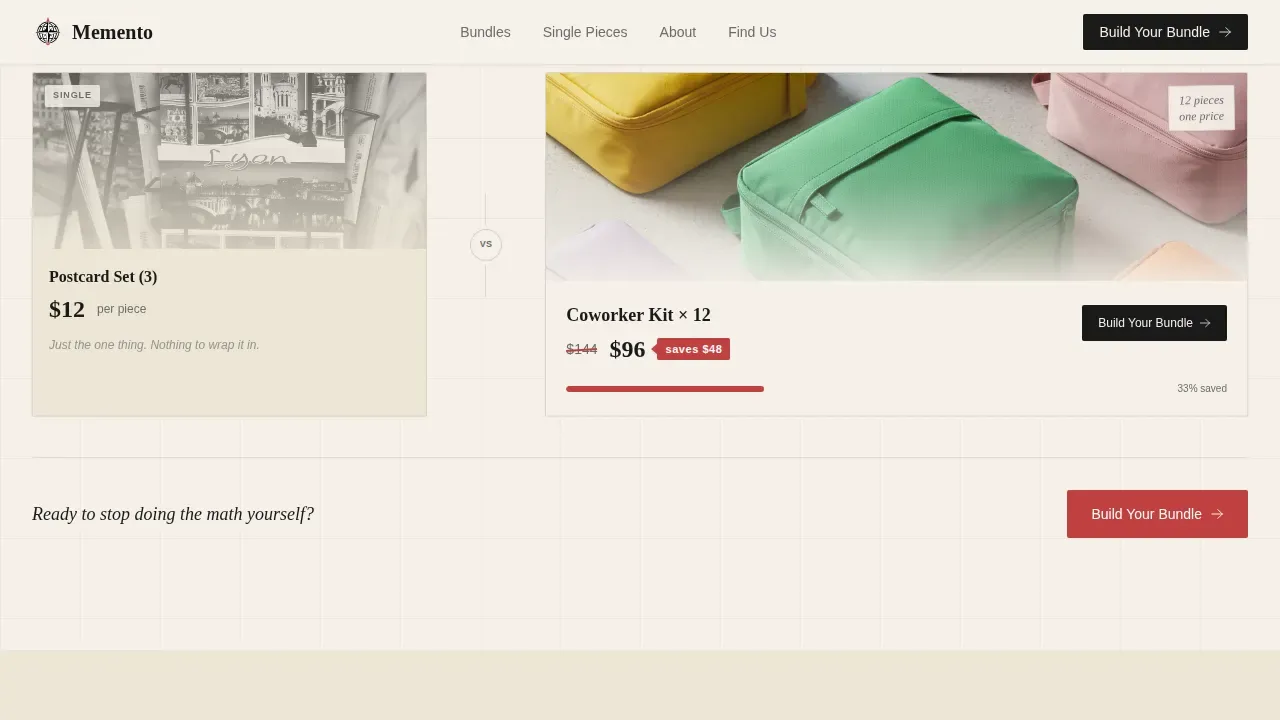 Gift & Specialty Store Comparison Website Template