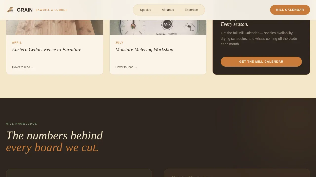 Forestry & Timber Blog Website Template