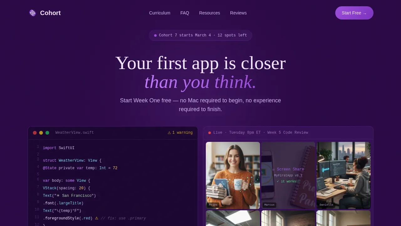Online Skill Courses Specialist Professional Website Template