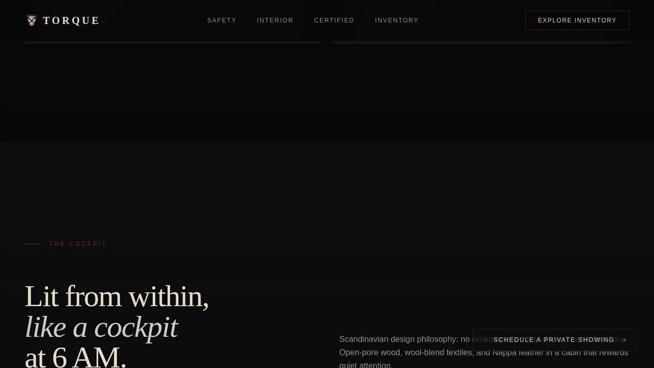 Volvo Professional Website Template