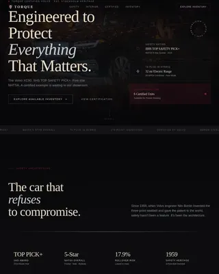 Volvo Professional Website Template