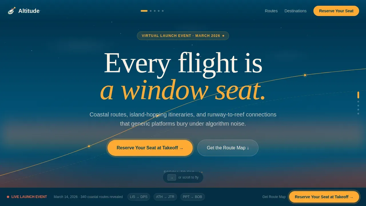 Curated Textile Subscription Landing Page Template