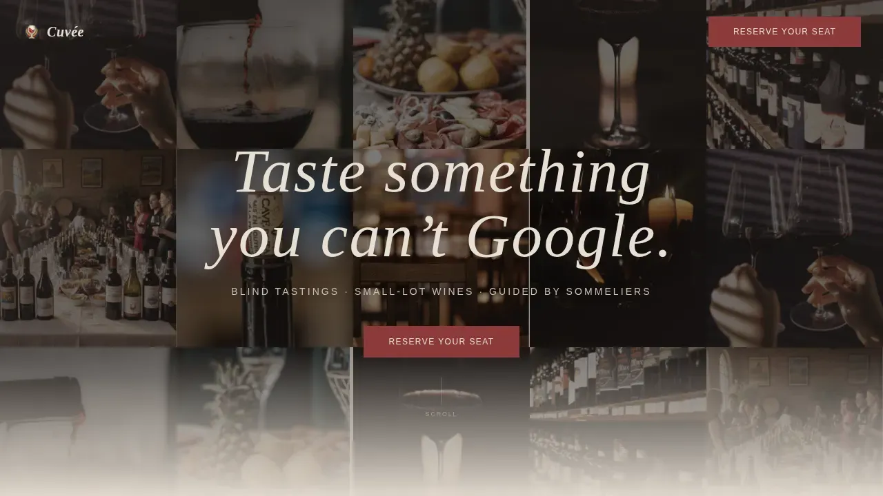 Winery & Wine Booking Website Template