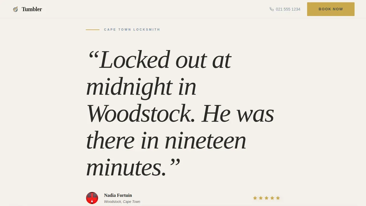 Trusted Emergency Locksmith | Free Website Template | Rocket