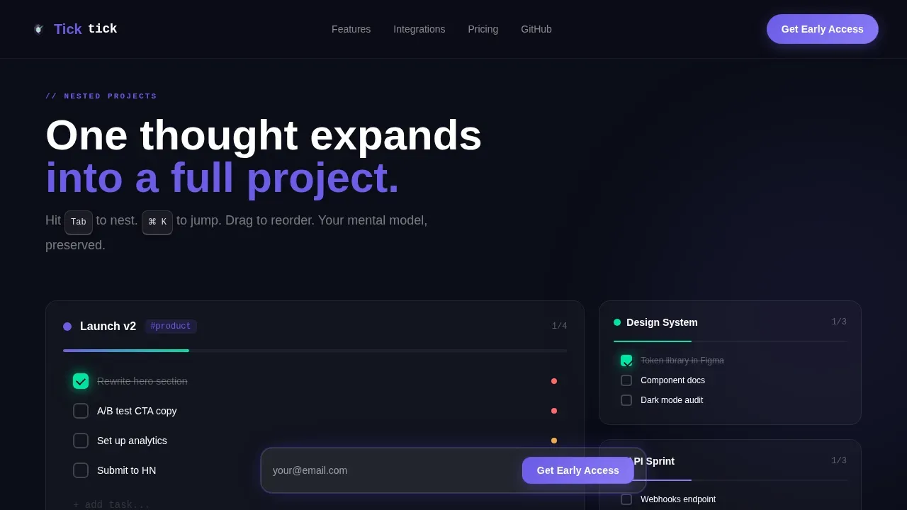Micro-SaaS & Developer Tools Professional Website Template