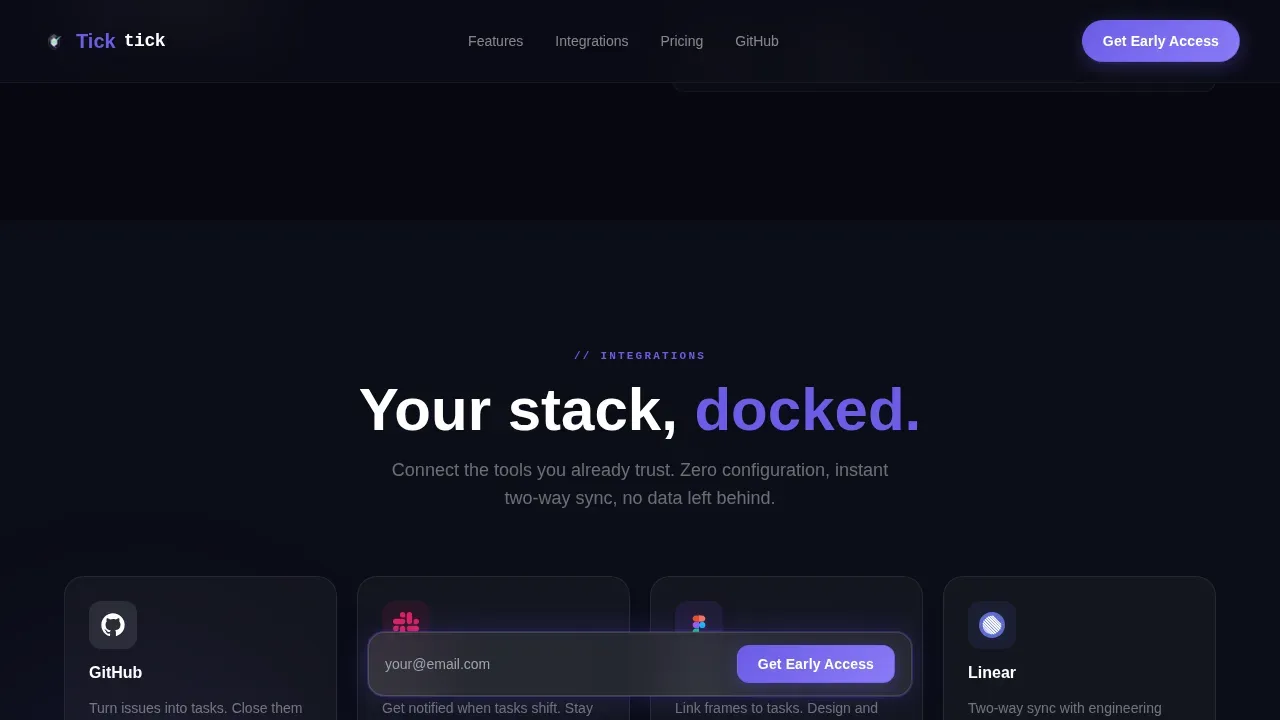 Micro-SaaS & Developer Tools Professional Website Template