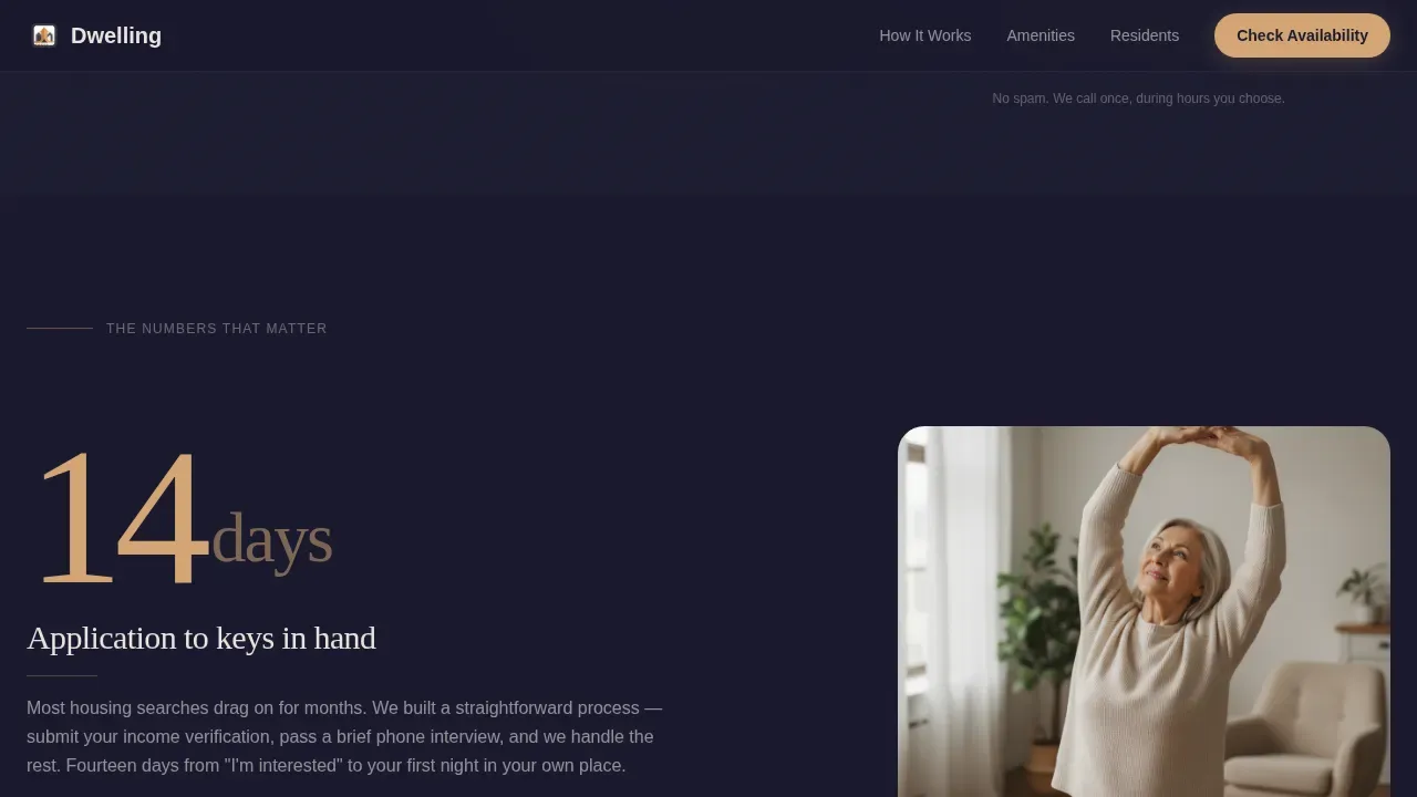 Senior Living & Retirement Professional Website Template
