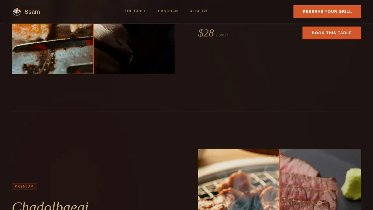 Regional & Ethnic Restaurant Appointment Booking Website Template