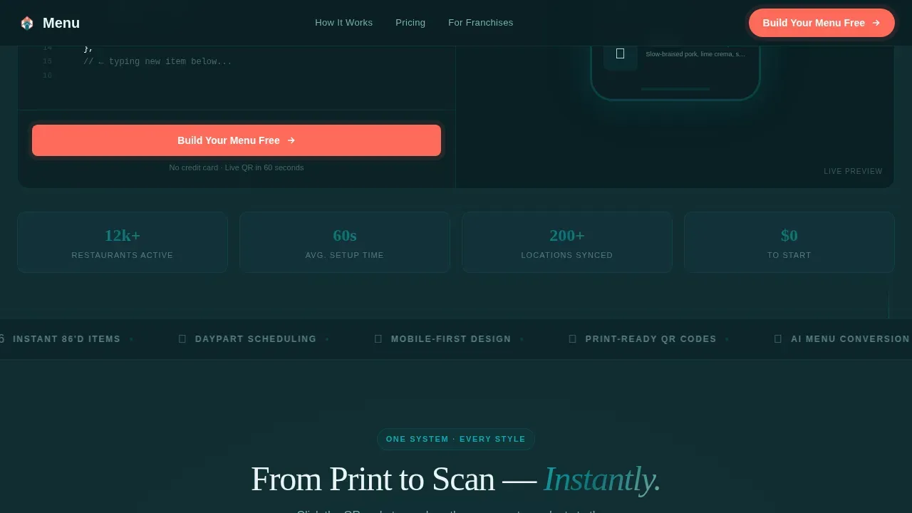 Printing Digital Presence Professional Website Template