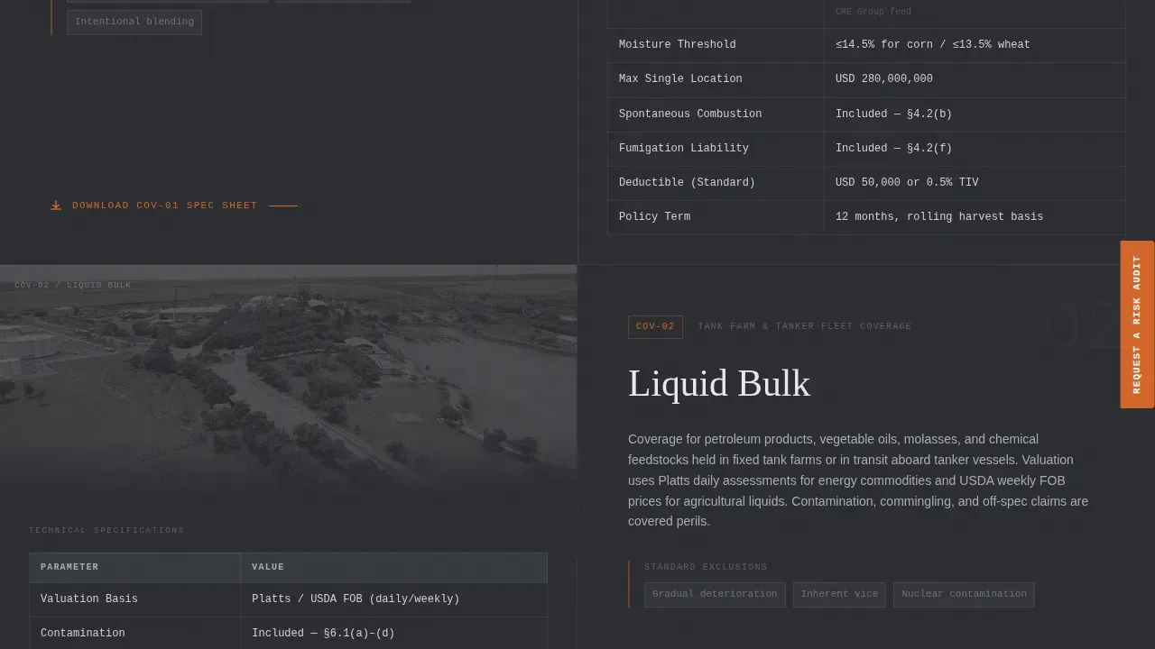 Expert Commodity Insurance | Free Website Template | Rocket