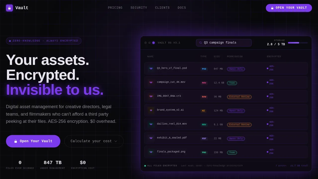 Privacy-First Enterprise Software Reviews Website Template