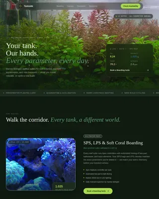 Expert Aquatic Boarding Landing Page Template