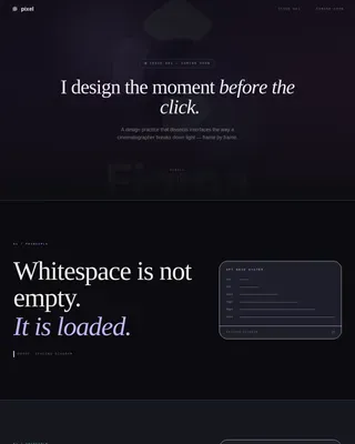 UI/UX Designer Portfolio Portfolio Website Template