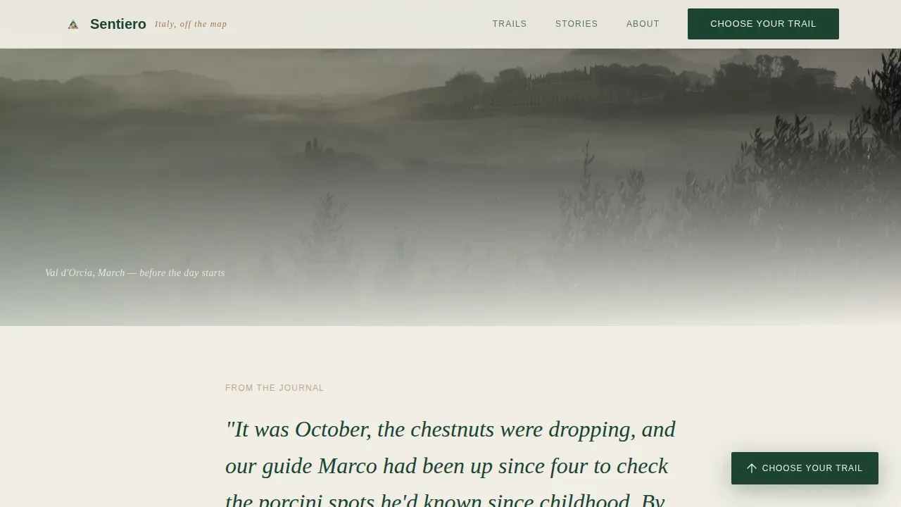 Italy Travel Booking Website Template