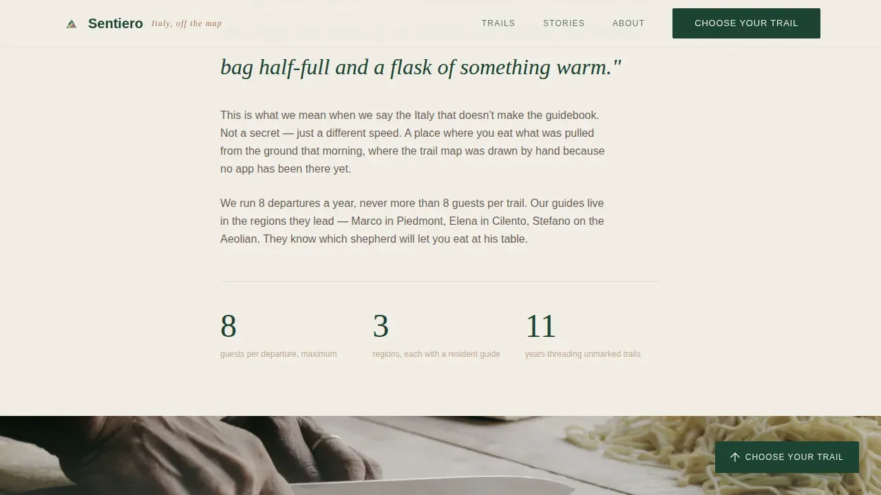 Italy Travel Booking Website Template