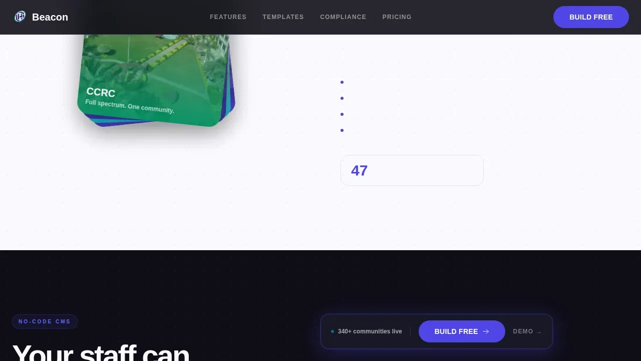 Senior Care Software & SaaS Reviews Website Template