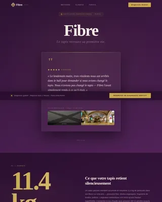 Paris Local Booking Website Template