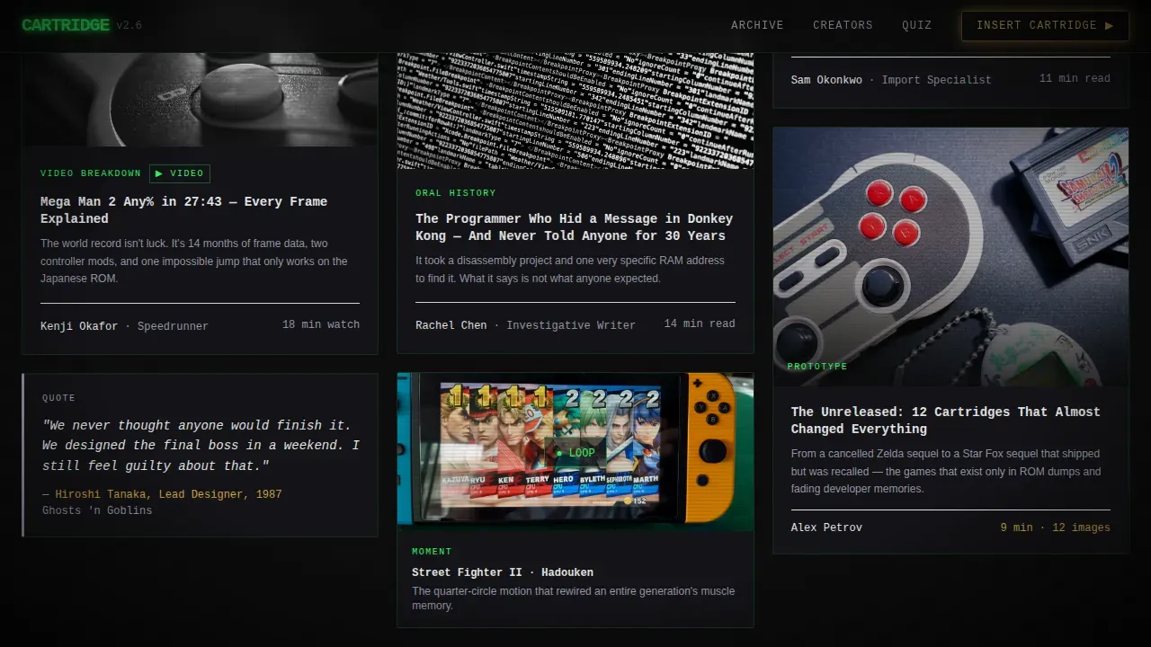 Gaming & Esports Blog Blog Website Template