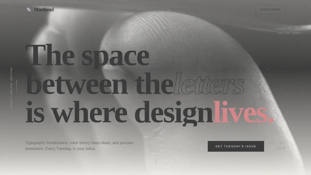 Art & Design Blog Blog Website Template